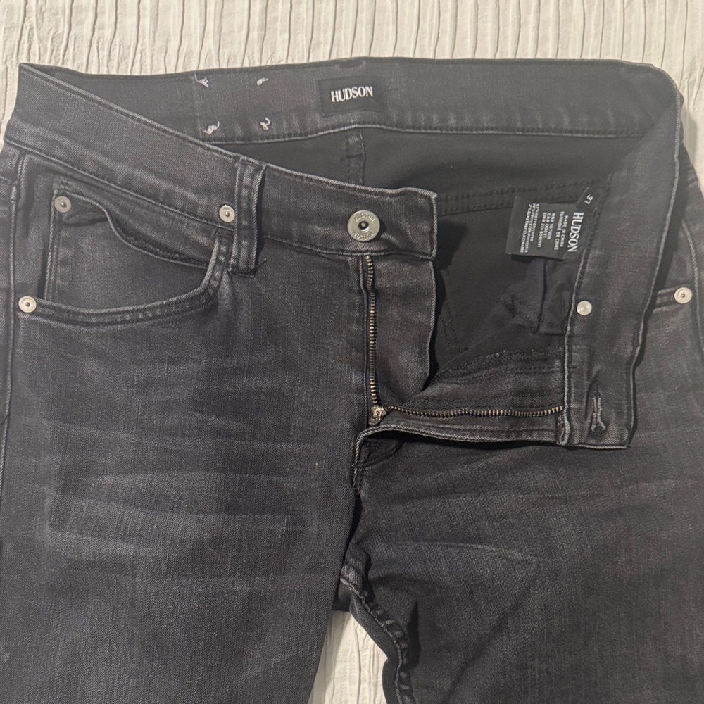 Hudson Charcoal Denim Jeans